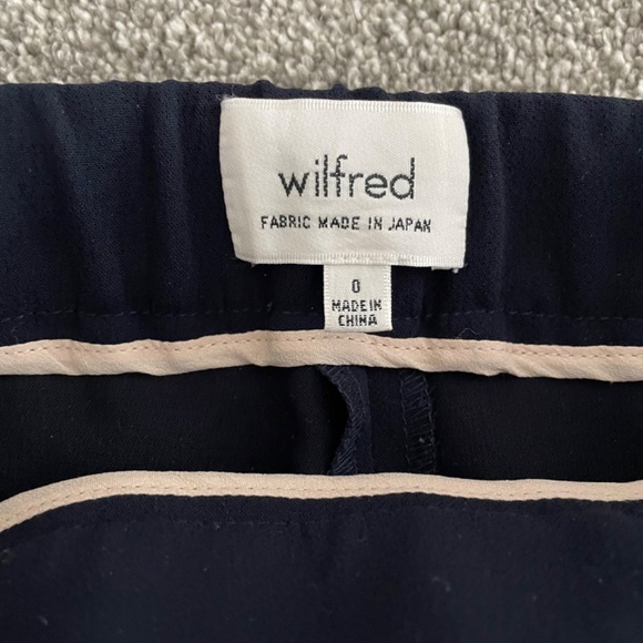 Aritzia Conan Pant, Size 0, Navy - Picture 2 of 4